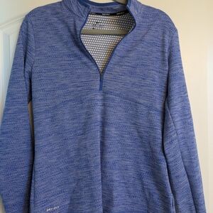 Women's Blue Dri-Fit Sweater